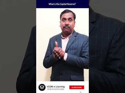 What is the Capital Reserve? - #Shortvideo - #auditing  - #bishalsingh -Video@112