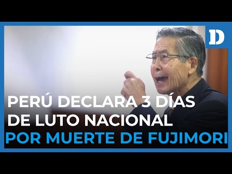 Luto nacional en Perú tras fallecimiento de Alberto Fujimori | El Diario