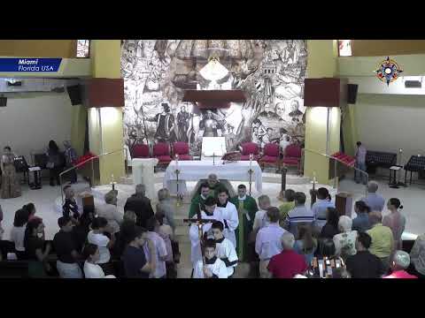 SANTA MISA | Desde el Santuario Nacional de Nuestra Señora de la Caridad, Miami, Florida, USA.