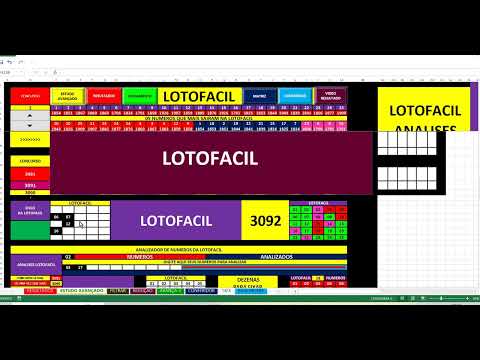 lotofacil 3092 dicas e analise