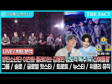 (연예) 팬앤스타 9월 1주차 <strong>투표</strong> 결과ㅣ강일홍의 팬앤스타ㅣ2026년 9월 8일 (화)