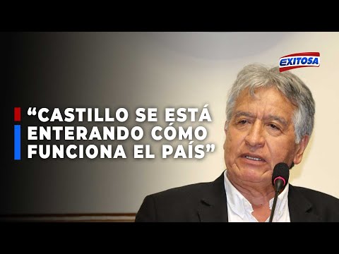 ?? Virgilio Acuña sobre Castillo: “Está en proceso de conocimiento total de administración del país”