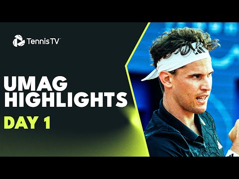 Thiem Takes On Bagnis; Cilic & More Feature | Umag 2023 Highlights Day 1