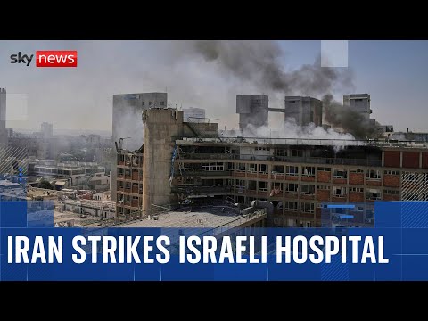 Iran strike on Israeli hospital leaves many injured