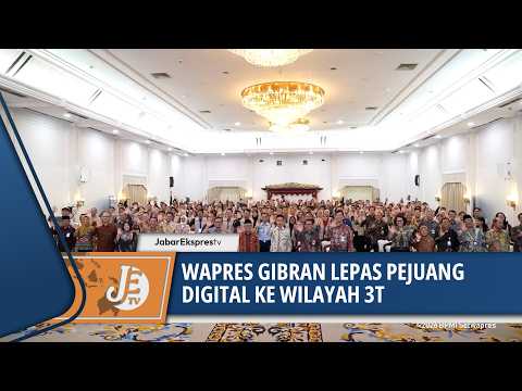 WAPRES GIBRAN LEPAS PEJUANG DIGITAL KE WILAYAH TERTINGGAL, TERDEPAN DAN TERLUAR