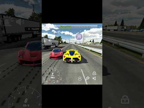 Normal Laferrari 🆚 Glitch Laferrari #carparkingmultiplayer #youtubeshorts