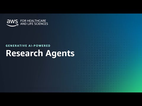 Demo – Agents for Pharma R&D | Amazon Web Services