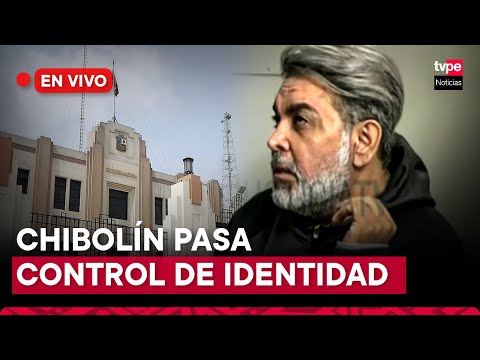 Así fue el control de identidad de Andrés Chibolín Hurtado I TVPerú Noticias EN VIVO