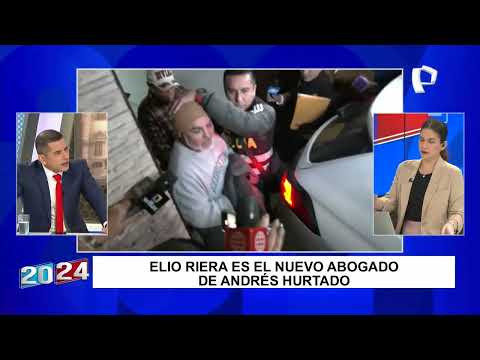 Elio Riera recomendó a Andrés Hurtado acogerse al silencio ante el Ministerio Público