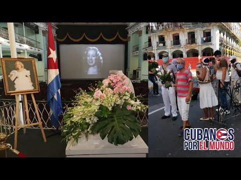 Otaola: El funeral de la vedette cubana Rosita Fornés en Cuba no estuvo a su altura