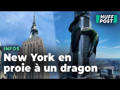 Un dragon s'est posé sur l'Empire State Building pour promouvoir House of the Dragon