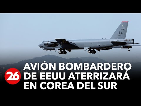 Avión bombardero de EEUU aterrizará en Corea del Sur