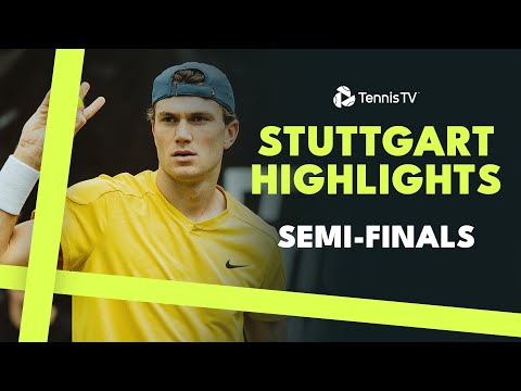 Matteo Berrettini Plays Lorenzo Musetti & Draper vs Nakashima | Stuttgart 2024 Semi-Final Highlights