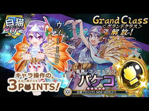 ＜白猫Life!＞バケコのグランドクラスが解放！ お父さん＜ガシャドクロ＞と縦横無尽に暴れ回ろう！【白猫プロジェクト】