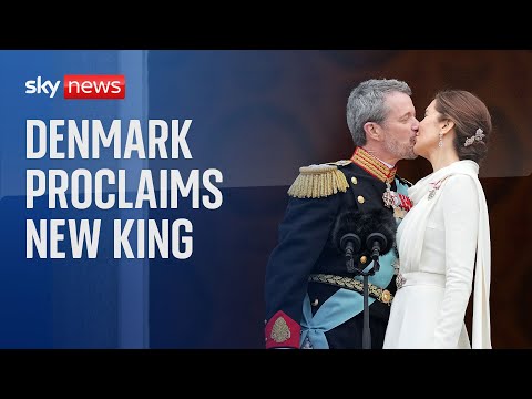 Watch live: Denmark to proclaim a new king as Queen Margrethe II signs abdication