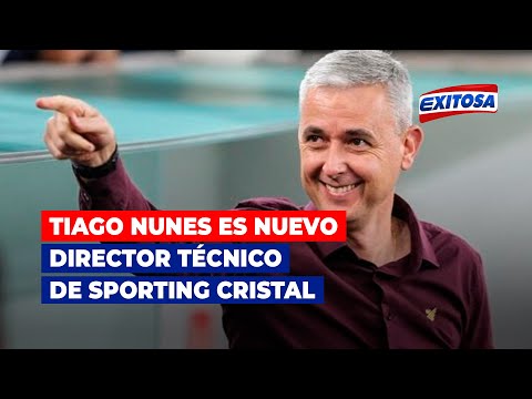 Tiago Nunes es oficialmente nuevo director técnico del club Sporting Cristal