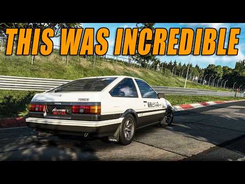 I TOOK THE FAMOUS INITIAL D AE86 TO THE NURBURGRING AND IT WAS INSANE