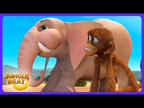 Jungle Beat - Funny Puffy Static Hair! | Kids Cartoons | WildBrain Action Arena