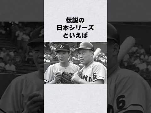 ニュースの動画サムネイル - 稲尾和久・伝説の日本シリーズ#芸能人 #芸能界 #芸能 #shorts #雑学 #野球