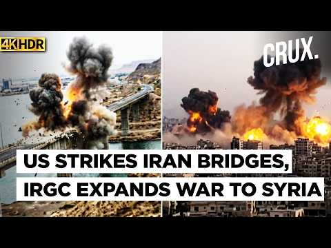 Iran Claims Strike on Al-Tanf Base in Syria, US Aircraft in Bahrain as Blasts Rock Qatar, Kuwait |4K