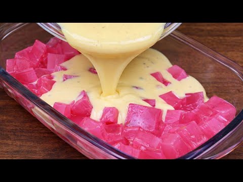 PINK GELATIN TRICK (It's EASY TO DO) How to Make the Homemade Gelatin Trick with ONLY 2 Ingredients