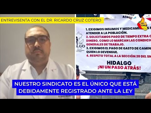 Doctor exhibe corrupción en el Sindicato Nacional de Salud