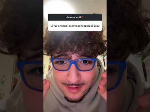 LEO rimette gli OCCHIALI dopo 10 anni #shorts