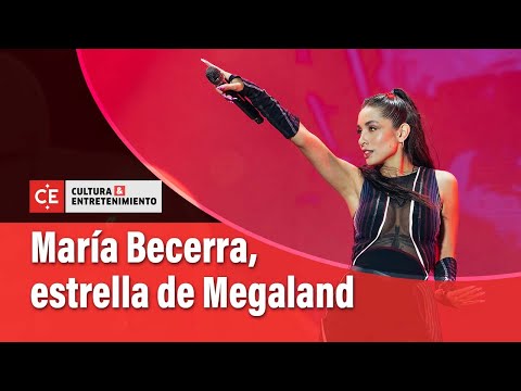 La cantante argentina María Becerra, estrella de Megaland | El Tiempo