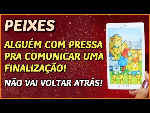 PEIXES ? // ALGUÉM QUER COMUNICAR UMA FINALIZAÇÃO!?? - NÃO VAI VOLTAR ATRÁS! ?