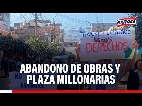 🔴🔵 Dos problemáticas en Huaral afectan a trabajadores municipales y a la población