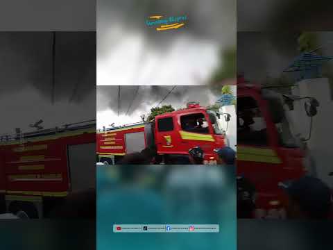 Gudang Pabrik Benang PT Mastex Jaya Lestari di Cikancung Terbakar, 15 Mobil Damkar Diterjunkan