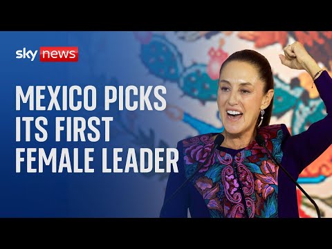 'New beginning' for Mexico with first female president-elect Claudia Sheinbaum