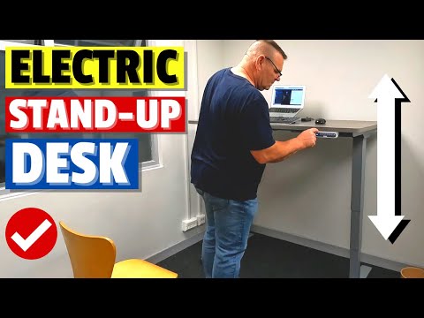 New Toy - Electric Standing Work-Desk from Flexispot