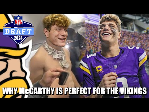 9 Reasons Why JJ McCarthy is the PERFECT Quarterback for the Minnesota Vikings