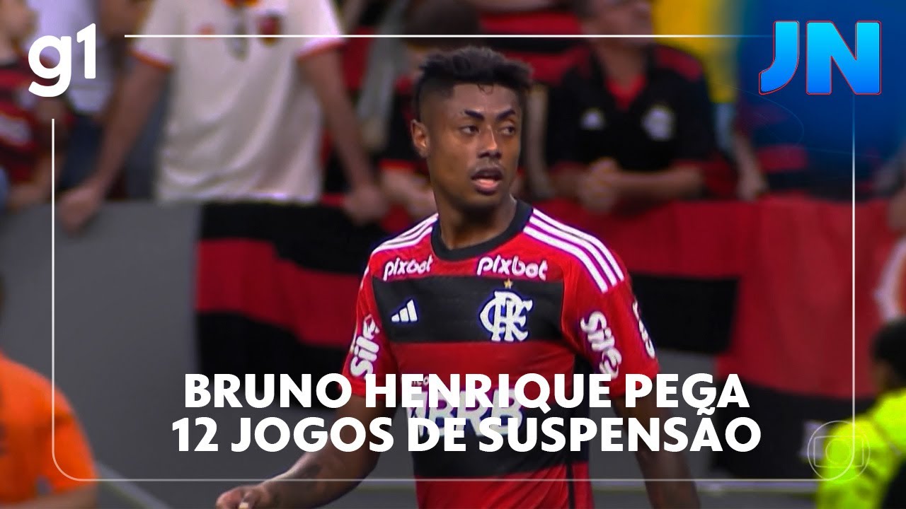 Superior Tribunal de Justiça Desportiva condena atacante Bruno Henrique
