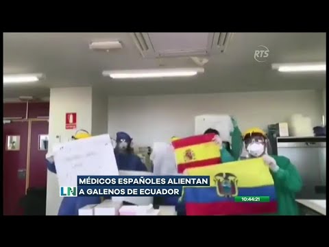 Un grupo de médicos españoles motivan a sus colegas ecuatorianos