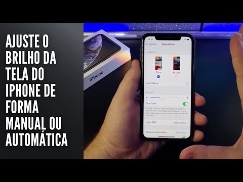 Ajuste o brilho da tela do iPhone de forma manual