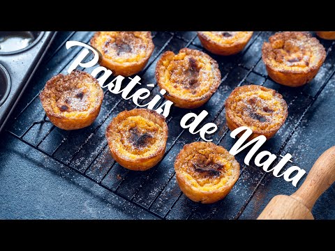 Pastéis de Nata - Portuguese Custard Tarts