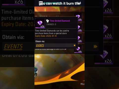 new short pink dimand 🥺🥺#freefire #viralvideos #trending