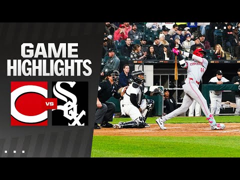 Reds vs. White Sox Game Highlights (4/12/24) | MLB Highlights