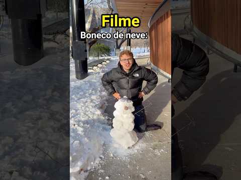 FILME X REALIDADE NA NEVE