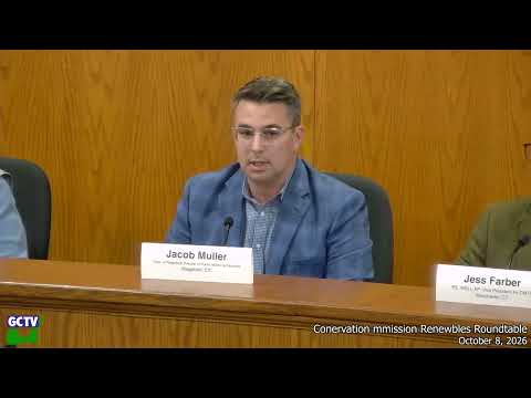 Conservation Commission Renewables Roundtable, October 8, 2026
