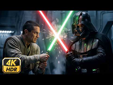 STAR WARS: Starkiller Destroys Darth Vader (Cinematic Movie) 4K Ultra-HD
