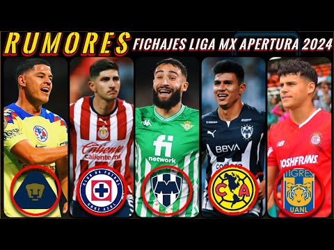 AMÉRICA va por GALLARDO | RICHARD SÁNCHEZ a PUMAS | FEKIR la BOMBA de RAYADOS FICHAJES Liga MX 2024