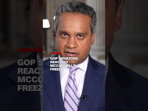 GOP Senators react to McConnell's freeze
