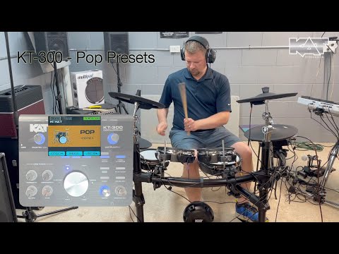 KAT KT-300 Electronic Drum Kit - Pop Presets