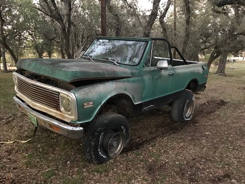 1st Gen CHEVY BLAZER ABANDONED Epi #4 Cowl Panel install