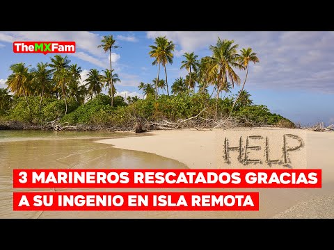 RESCATE ÉPICO: Mensaje con PALMAS Salva a Náufragos en Isla Remota | TheMXFam