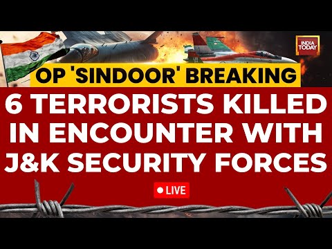 Jammu Kashmir Terror Ops LIVE: 6 Terrorists Gunned Down in Fierce Clash | Joint Press Conference