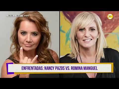 Enfrentadas: Nancy Pazos vs. Romina Manguel ? ¿QPUDM? ? 22-05-23